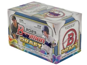 2023 BOWMAN DRAFT CHROME ASIA EDITION BASEBALL JUMBO HOBBY BOX (1) NEW SEALED - Picture 1 of 5