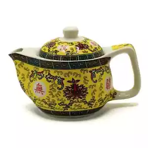Kleine Kräuterteekanne - Long Life orientalisches Design - mit Sieb - nagelneu - Bild 1 von 2