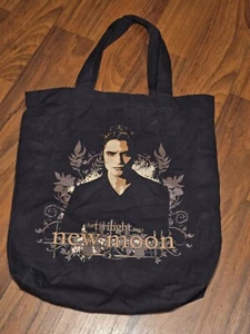 Used Y2K Neca The Twilight Saga New Moon Edward Canvas Tote Bag - Picture 1 of 6