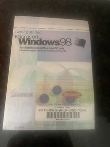 MICROSOFT WINDOWS 98 EDITION FULL OPERATING SYSTEM SEALED NEW - Picture 1 of 2