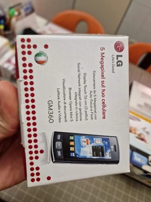 LG GM360 VIEWTY SNAP 5 MEGAPIXEL 3.0" GSM RADIO FM BLUETOOTH CELLULARE VINTAGE - Immagine 1 di 4