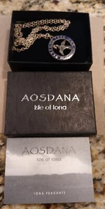 Silver ‘Peace to Thee Iona Pendant Alexander Ritchie design, 1940s by AH Darby - Picture 1 of 7