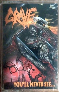 Grave-You'll Never See... Cassette Tape Century Media 7733-4 1992 - Picture 1 of 4