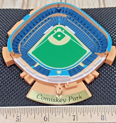 Chicago White Sox Comiskey Park Mini Replica Display Baseball Stadium Guaranteed Cover