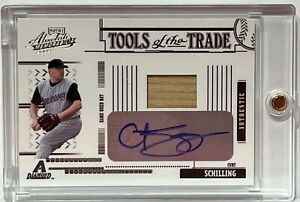 2005 Playoff Absolute Memorabilia Tools of the Trade TT112 Curt Schilling 1 of 1