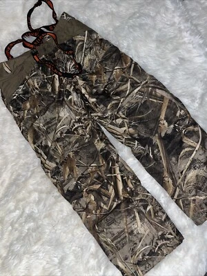 Cabelas Boys SnowPants Hunting Overalls Camo Insulated Size Xl Reg - Image 1 of 4