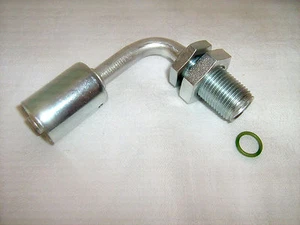 BEADLOCK A/C FITTINGS,BULKHEAD MALE INSERT O RING, 90 DEGREE #8 35B1722 - Picture 1 of 1