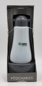 Poochables To Go 2-in-1 Water Bottle 15 Fl. Oz./Food Bowl 9.5 Fl. Oz. 10"x4" New - Picture 1 of 10
