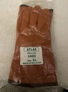 Atlas 460 Vinylove kaltes Wetter PVC isolierte Gefrierschrank X-Large Handschuhe - Bild 1 von 2