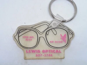 Lewis Optical Item No. 4959 ASI 56100 Advertising Key Ring - Picture 1 of 3