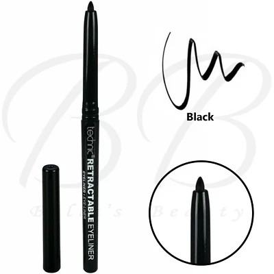TECHNIC Twist Up Retractable Long Lasting Kohl Eye Liner Eyeliner Pencil - Black - Image 1 of 3