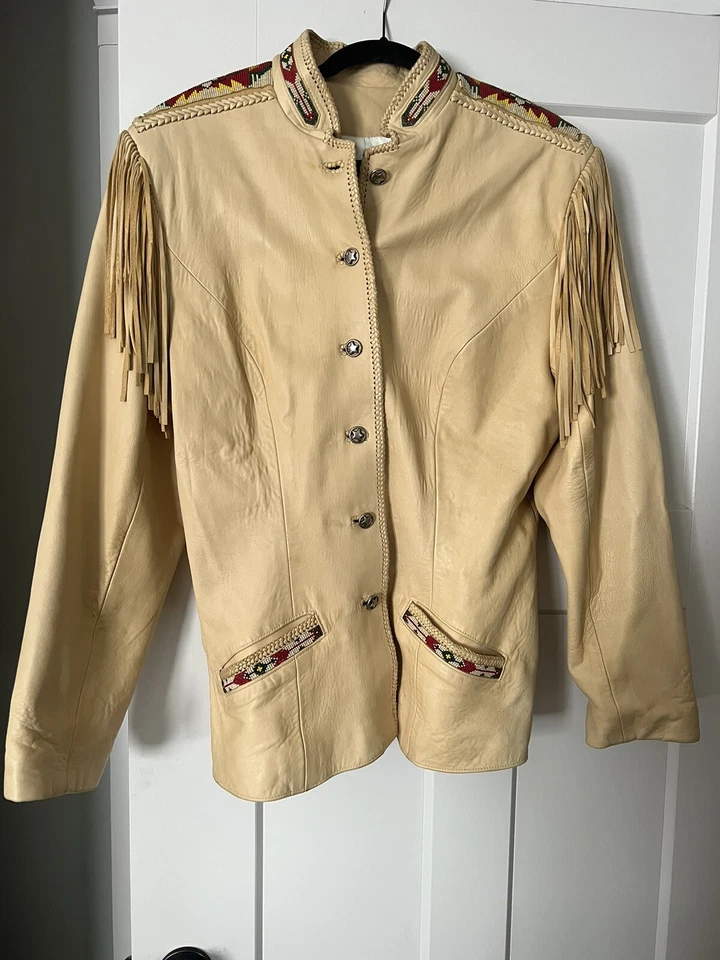 Chaqueta de cuero genuino Renegade by Ren Ellis  Foto 1 de 4