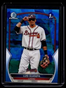 Bowman 2023 Chrome Saphir Quantité #bcp-200 Luis Guanipa - Photo 1 sur 2