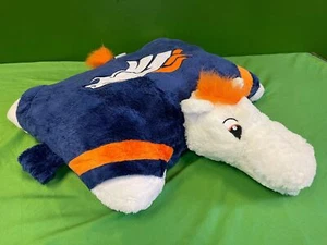 NFL Denver Broncos Miles Mascot Licenced Cuddly Toy Pillow Pet - Imagen 1 de 5