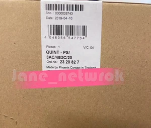 1PC NEW QUINT-PS/3AC/48DC/20 2320827 Power Supply New BY DHL OR FEDEX #F8 - Bild 1 von 4