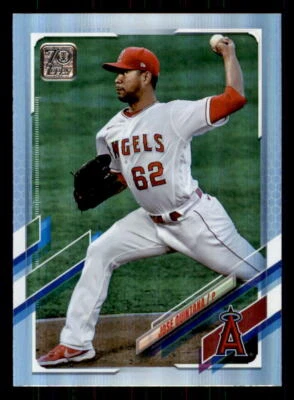 2021 Topps Update Rainbow Foil #US118 Jose Quintana Los Angeles Angels - Image 1 of 2