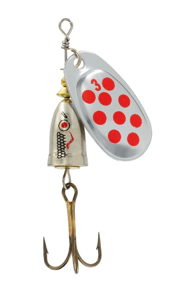 JENZI Phantom-F Glockenspinner - Silber-Rot - 6-16g Barschspinner Hechtspinner - Bild 1 von 1