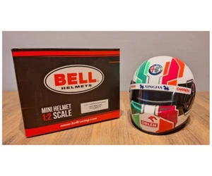 Antonio Giovinazzi Alfa Romeo Bell Mini Helmet Scale 1/2 2021 Formula 1 NEW Box - Picture 1 of 5