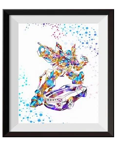 Uhomate Transformers Optimus Prime Transformers PosterNursery Wall Decor C102 - Picture 1 of 1