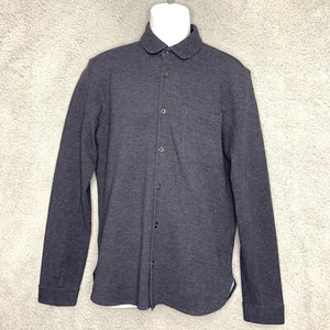 Lululemon Hemd Herren mittelblau Athletica Button Down Langarm Tasche Freizeit - Bild 1 von 13
