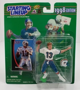 Starting Lineup Dan Marino Miami Dolphins Footbal1 998 Edition Kenner w/card - Picture 1 of 7