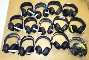 Lot of 14 Sony PS4 & PS5 headsets - For Parts - See Details - Picture 1 of 1