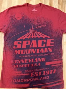 Disneyland Space Mountain 40th Anniversary Exclusive Annual Passholder Shirt L - Picture 1 of 8
