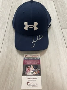 JORDAN SPIETH SIGNED AUTOGRAPH UNDER ARMOUR HAT MASTERS CHAMPION JSA COA HOT - Picture 1 of 2