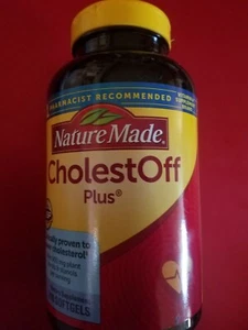 NATURE MADE CHOLEST OFF PLUS 210 SOFTGELS CLINICALLY PROVEN TO LOWER CHOLESTEROL - Picture 1 of 3