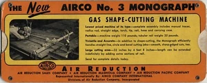 Airco No. 3 Monograph from 1951 - Picture 1 of 2