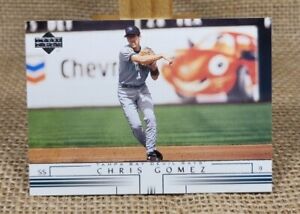 2002 Upper Deck Chris Gomez Baseball Card #565 Rays  A4
