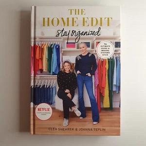 The Home Edit Stay Organized by Shearer & Teplin Hardcover Netflix Home Storage - Picture 1 of 17