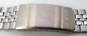 Nos Casio 18mm Bracelet Strap Stainless Steel - Picture 1 of 6