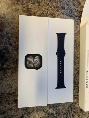 Apple Watch Series 11 46mm Jet Black Gps+cel - Image 1 of 4