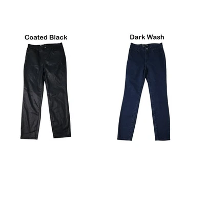 Pantalones de mezclilla ajustados favorecedores entrepierna Express para mujer de fácil cuidado 28" Foto 1 de 3