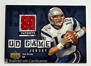 Camiseta deportiva Upper Deck Game 2006 Tom Brady #GJ-BR New England Patriots - Imagen 1 de 2