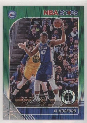 2019-20 Panini NBA Hoops Premium Stock Green Flash Prizm /99 Al Horford #260 - Image 1 of 2