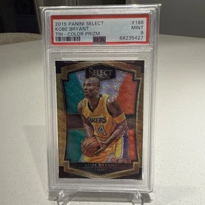 2015 Panini Select Kobe Bryant Tri-color Prism - Picture 1 of 2