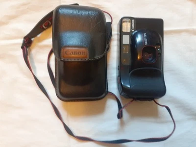 Câmera de Filme 35mm Canon Sure Shot Supreme Auto Boy 3 Point & Shoot com Estojo - Imagem 1 de 4