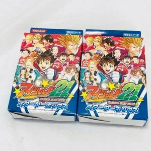 KONAMI Eyeshield 21 Card Game TCG Starter Box Lot of 2 - Picture 1 of 3