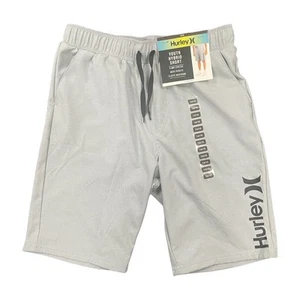 Hurley Boy's Comfortable 4 Way Stretch Drawstring Pull On Hybrid Short - Picture 1 of 10