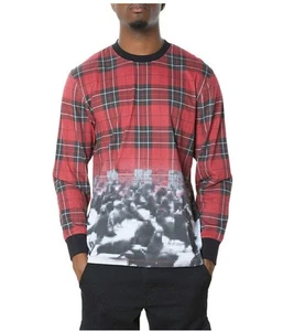 Staple Mens The Marlow Printed LS Graphic T-Shirt - Picture 1 of 6
