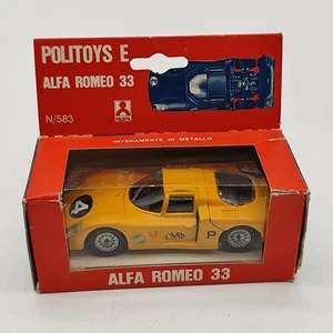 ALFA ROMEO 33 POLITOYS E 583 1/43 MODELLINO MACCHINA - Imagen 1 de 4