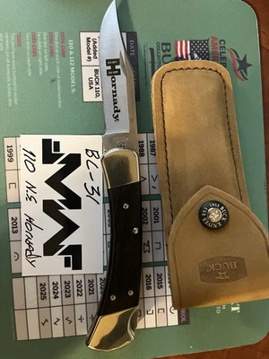 Cuchillo "Hornady" Buck 110 "2022" acero níquel Foto 1 de 3