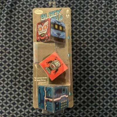 Think Fun 76434 Block Chain Linked Brainteasers Robots - Image 1 of 4