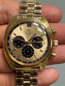 *RARO* Reloj Automático Movado Datron HS360 El Primero 3019 PHC De Colección Años 70 - Imagen 1 de 15