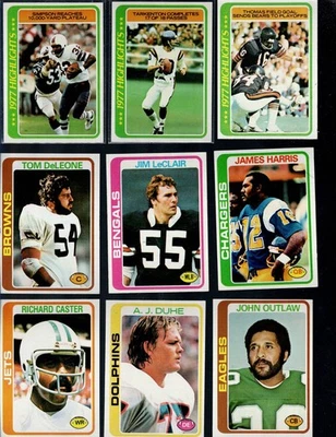 1978 Topps Football Cards Complete Your Set  - Image 1 of 4