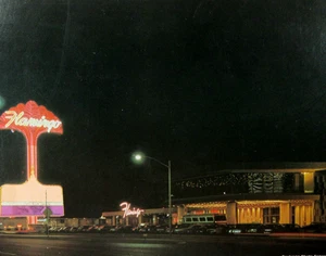 Vintage Las Vegas Flamingo Casino Souvenir Photo The Lettermen Autographs 1970s - Picture 1 of 7