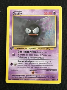 Pokémon gastly set base 1 edizione italiano 50/102 - Imagen 1 de 2