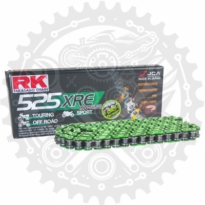 Nueva cadena de anillo RK XW verde 525 XRE 110 525/110 para Suzuki SV 650 1999-2009 Foto 1 de 4